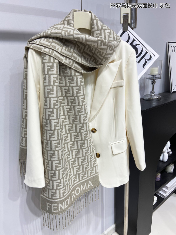 FENDI SCARF [C1U5D-084344] CELINE CHANEL ACCESSORIES LOEWE SHOES LOUIS VUITTON DIRO YSL OTHER BRAND HANDBAGS BALENCIAGA BOTTEGA VENETA GOYARD HERMES BURBERRY VALENTINO GUCCI FENDI MIUMIU CHLOE PRADA BVLGARI SUITCASE NEW ARRIVAL 