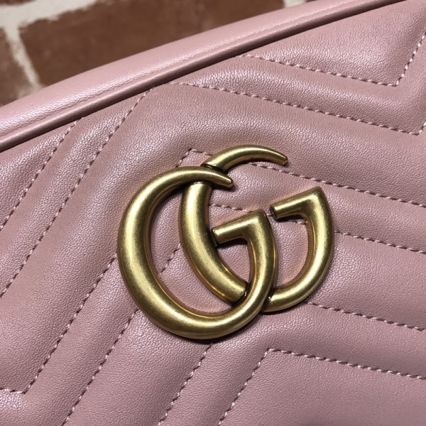 Gucci GG Marmont small shoulder bag [447632裸粉] CELINE CHANEL ACCESSORIES LOEWE SHOES LOUIS VUITTON DIRO YSL OTHER BRAND HANDBAGS BALENCIAGA BOTTEGA VENETA GOYARD HERMES BURBERRY VALENTINO GUCCI FENDI MIUMIU CHLOE PRADA BVLGARI SUITCASE NEW ARRIVAL 