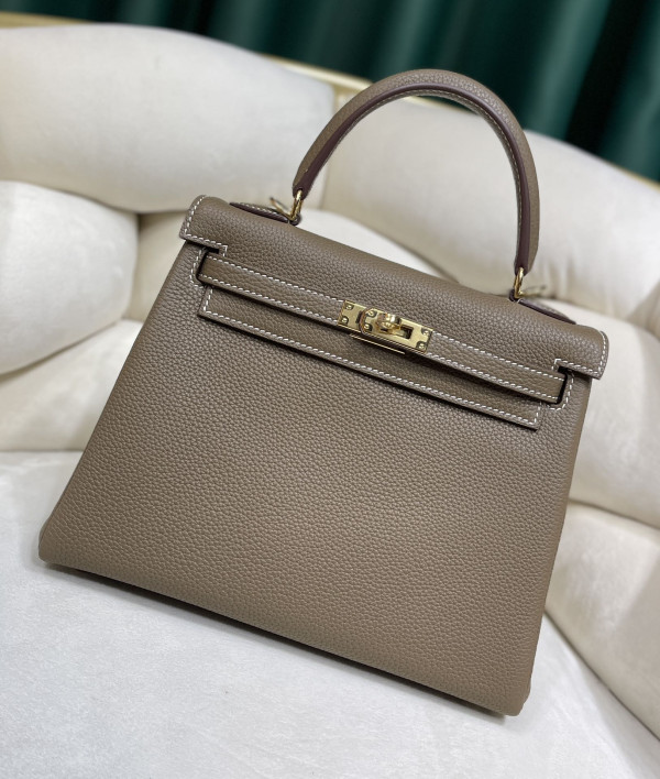 (image for) HERMES KELLY 25CM ALL HANDMADE TOGO LEATHER