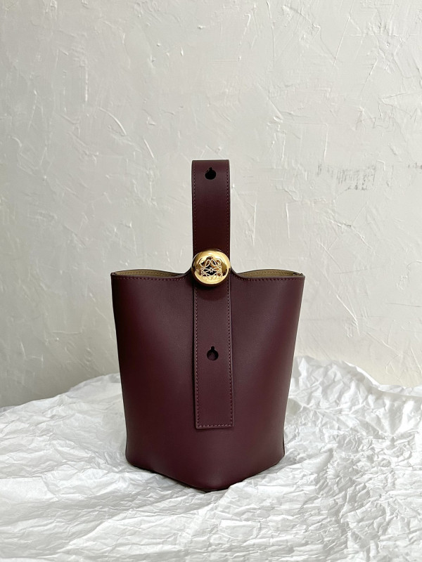 (image for) Lowee Mini Pebble Bucket bag-19.5*16*16CM