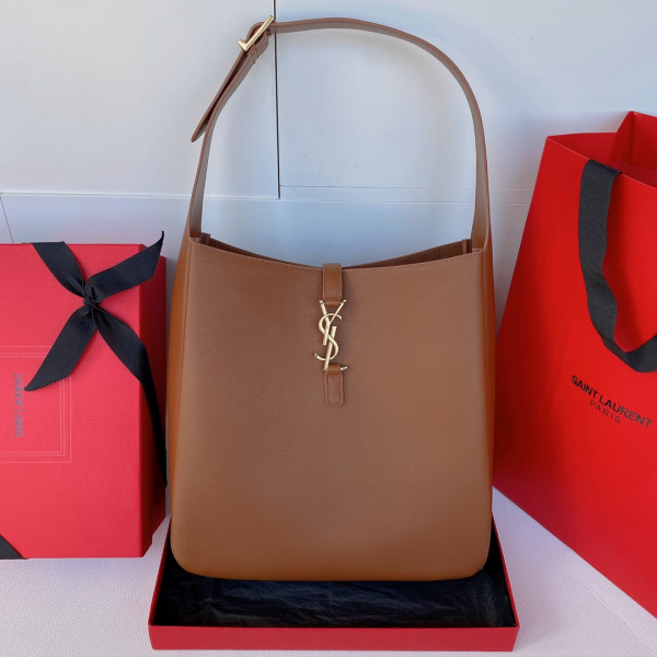 (image for) YSL LE 5 ? 7 LARGE SOFT HOBO BAG - 30x31x13cm