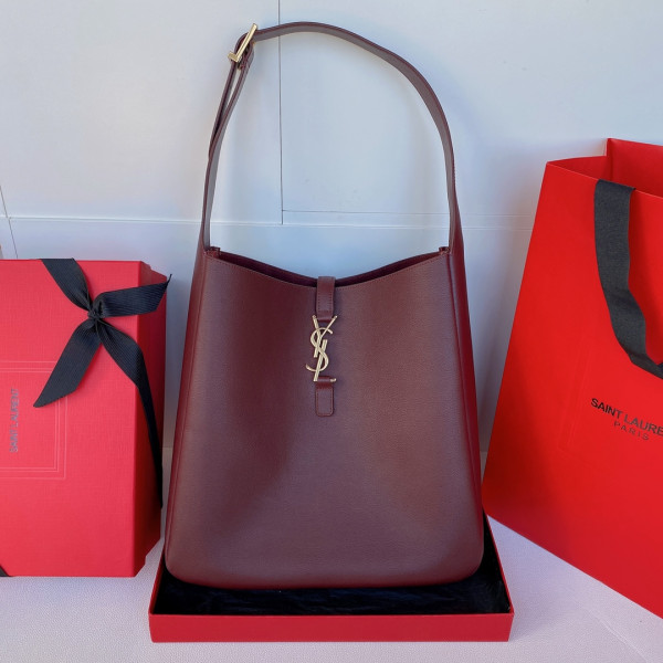 (image for) YSL LE 5 ? 7 LARGE SOFT HOBO BAG - 30x31x13cm