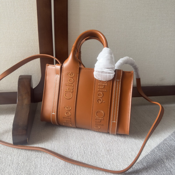 (image for) Chloe Mini Woody tote bag-20*14*6cm