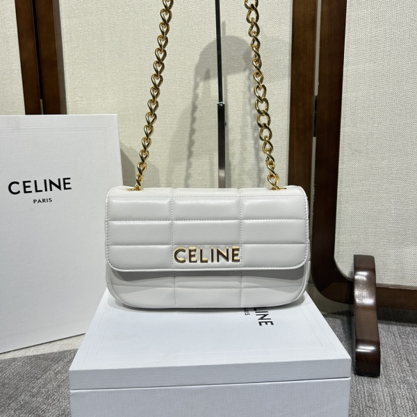 (image for) CHAIN SHOULDER BAG MATELASSE MONOCHROME CELIN*