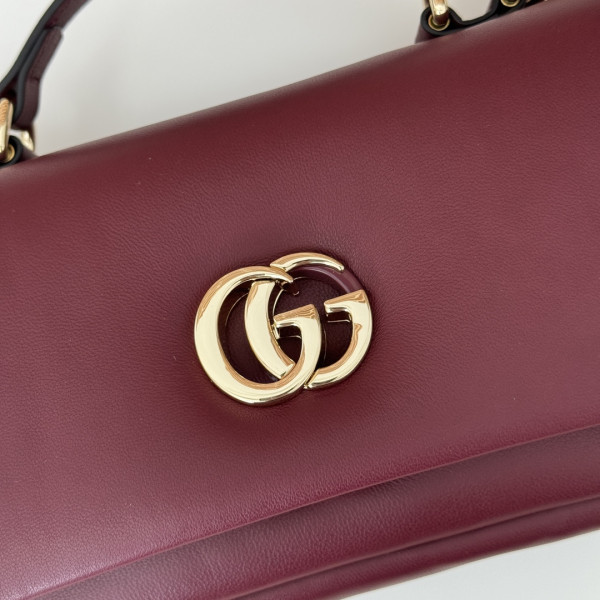 GUCCI GG Milano mini top handle bag-21*12.5*4.5CM [806017酒红] CELINE CHANEL ACCESSORIES LOEWE SHOES LOUIS VUITTON DIRO YSL OTHER BRAND HANDBAGS BALENCIAGA BOTTEGA VENETA GOYARD HERMES BURBERRY VALENTINO GUCCI FENDI MIUMIU CHLOE PRADA BVLGARI SUITCASE NEW ARRIVAL 
