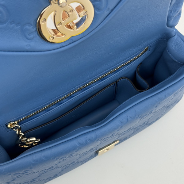 GUCCI GG Milano mini top handle bag-21*12.5*4.5CM [806017蓝色压花] CELINE CHANEL ACCESSORIES LOEWE SHOES LOUIS VUITTON DIRO YSL OTHER BRAND HANDBAGS BALENCIAGA BOTTEGA VENETA GOYARD HERMES BURBERRY VALENTINO GUCCI FENDI MIUMIU CHLOE PRADA BVLGARI SUITCASE NEW ARRIVAL 