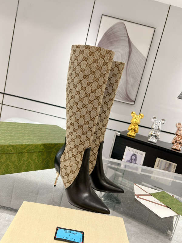 GUCCI GG HIGH BOOTS [C1U2P-090629] CELINE CHANEL ACCESSORIES LOEWE SHOES LOUIS VUITTON DIRO YSL OTHER BRAND HANDBAGS BALENCIAGA BOTTEGA VENETA GOYARD HERMES BURBERRY VALENTINO GUCCI FENDI MIUMIU CHLOE PRADA BVLGARI SUITCASE NEW ARRIVAL 