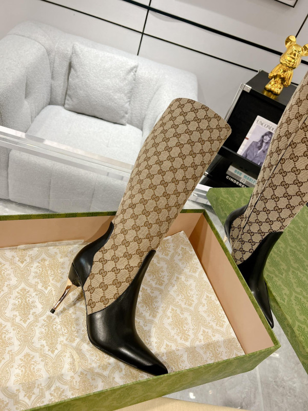 GUCCI GG HIGH BOOTS [C1U2P-090629] CELINE CHANEL ACCESSORIES LOEWE SHOES LOUIS VUITTON DIRO YSL OTHER BRAND HANDBAGS BALENCIAGA BOTTEGA VENETA GOYARD HERMES BURBERRY VALENTINO GUCCI FENDI MIUMIU CHLOE PRADA BVLGARI SUITCASE NEW ARRIVAL 