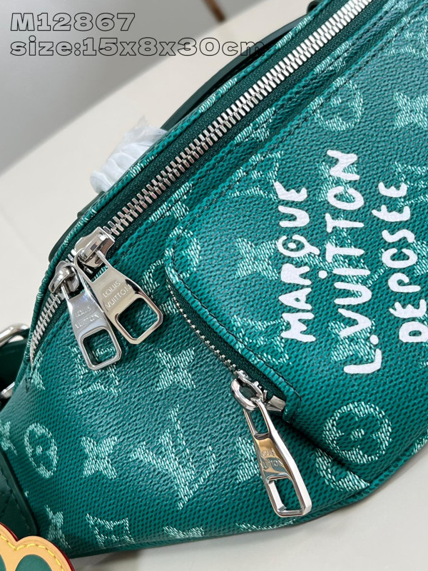 LOUIS VUITTON Rush Bumbag-30*15*8CM [M12867] CELINE CHANEL ACCESSORIES LOEWE SHOES LOUIS VUITTON DIRO YSL OTHER BRAND HANDBAGS BALENCIAGA BOTTEGA VENETA GOYARD HERMES BURBERRY VALENTINO GUCCI FENDI MIUMIU CHLOE PRADA BVLGARI SUITCASE NEW ARRIVAL 