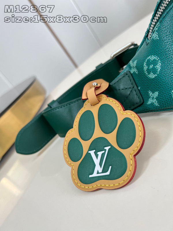 LOUIS VUITTON Rush Bumbag-30*15*8CM [M12867] CELINE CHANEL ACCESSORIES LOEWE SHOES LOUIS VUITTON DIRO YSL OTHER BRAND HANDBAGS BALENCIAGA BOTTEGA VENETA GOYARD HERMES BURBERRY VALENTINO GUCCI FENDI MIUMIU CHLOE PRADA BVLGARI SUITCASE NEW ARRIVAL 