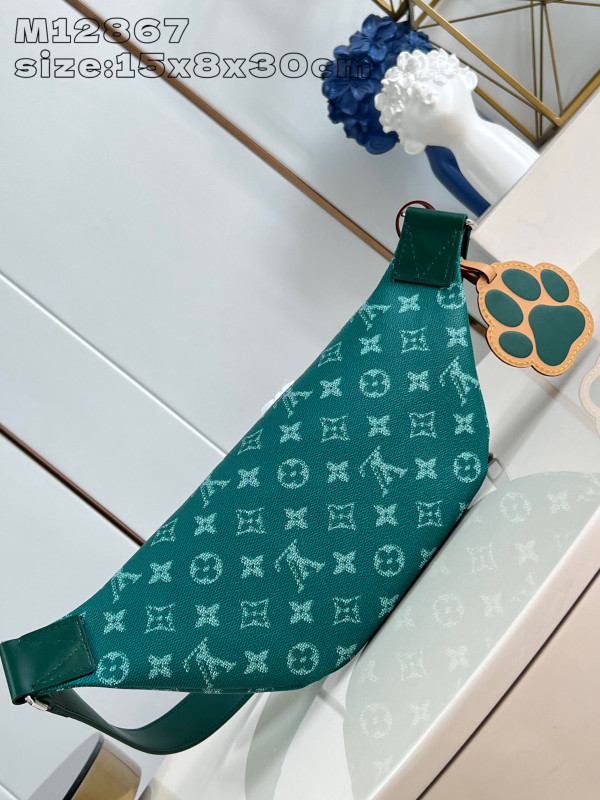 LOUIS VUITTON Rush Bumbag-30*15*8CM [M12867] CELINE CHANEL ACCESSORIES LOEWE SHOES LOUIS VUITTON DIRO YSL OTHER BRAND HANDBAGS BALENCIAGA BOTTEGA VENETA GOYARD HERMES BURBERRY VALENTINO GUCCI FENDI MIUMIU CHLOE PRADA BVLGARI SUITCASE NEW ARRIVAL 