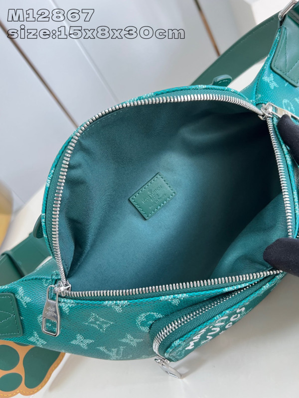 LOUIS VUITTON Rush Bumbag-30*15*8CM [M12867] CELINE CHANEL ACCESSORIES LOEWE SHOES LOUIS VUITTON DIRO YSL OTHER BRAND HANDBAGS BALENCIAGA BOTTEGA VENETA GOYARD HERMES BURBERRY VALENTINO GUCCI FENDI MIUMIU CHLOE PRADA BVLGARI SUITCASE NEW ARRIVAL 