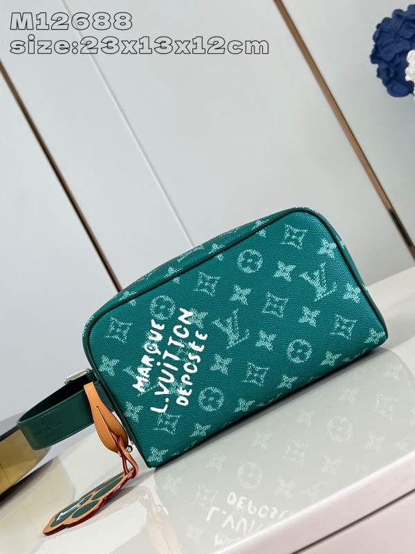 (image for) LOUIS VUITTON LOCKER DOPP KIT bag-23*13*12CM