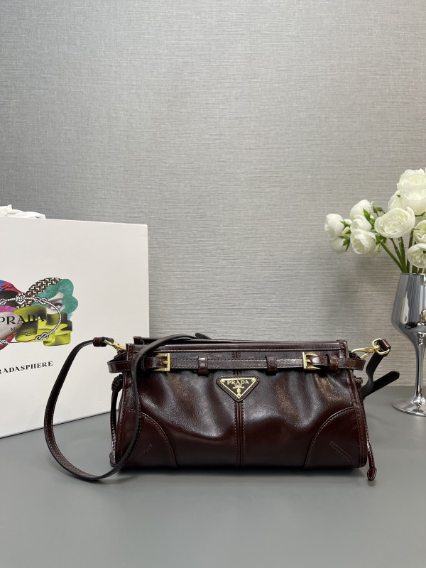 (image for) Prada Small leather shoulder bag