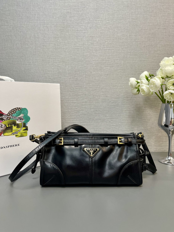 (image for) Prada Small leather shoulder bag