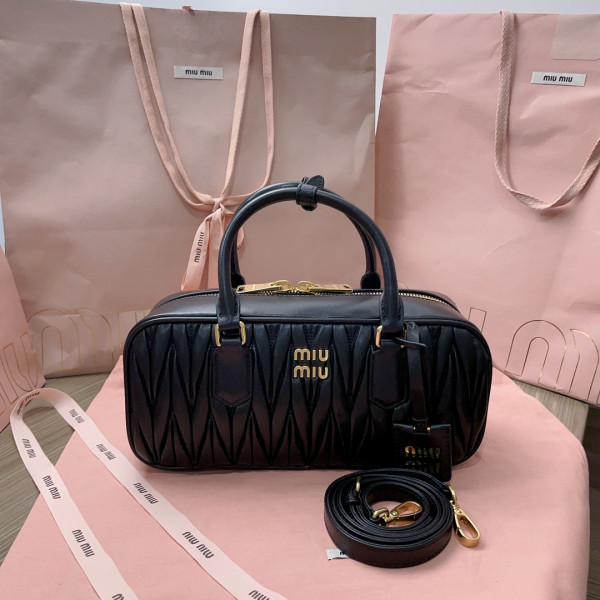 (image for) MIUMIU Arcadie matelassé nappa leather bag-XS/S/M
