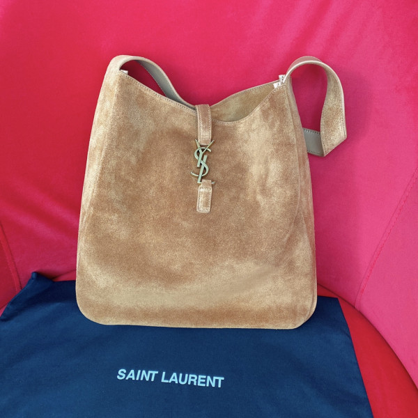 (image for) YSL LE 5 ? 7 LARGE SOFT HOBO BAG - 30x31x13cm