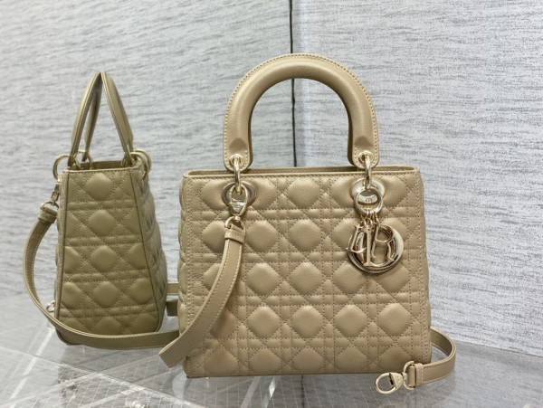 (image for) Lady Diro Gold large Calfskin-24cm