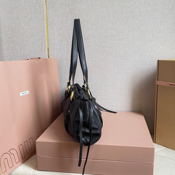 MIUMIU Joie nappa leather bag-44 X 16 X10.5cm [5BG289] CELINE CHANEL ACCESSORIES LOEWE SHOES LOUIS VUITTON DIRO YSL OTHER BRAND HANDBAGS BALENCIAGA BOTTEGA VENETA GOYARD HERMES BURBERRY VALENTINO GUCCI FENDI MIUMIU CHLOE PRADA BVLGARI SUITCASE NEW ARRIVAL 