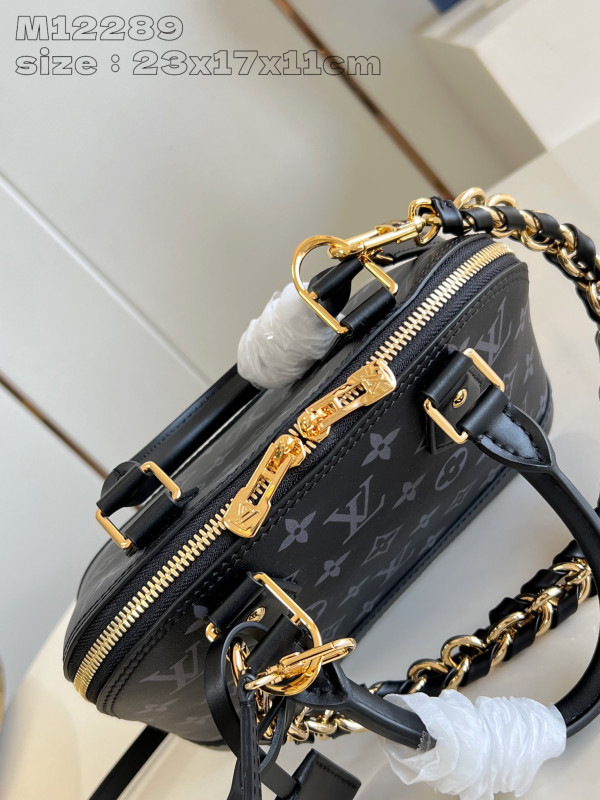 LOUIS VUITTON ALMA BB-23.5*17.5*11.5cm [M12289黑] CELINE CHANEL ACCESSORIES LOEWE SHOES LOUIS VUITTON DIRO YSL OTHER BRAND HANDBAGS BALENCIAGA BOTTEGA VENETA GOYARD HERMES BURBERRY VALENTINO GUCCI FENDI MIUMIU CHLOE PRADA BVLGARI SUITCASE NEW ARRIVAL 