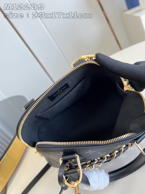 LOUIS VUITTON ALMA BB-23.5*17.5*11.5cm [M12289黑] CELINE CHANEL ACCESSORIES LOEWE SHOES LOUIS VUITTON DIRO YSL OTHER BRAND HANDBAGS BALENCIAGA BOTTEGA VENETA GOYARD HERMES BURBERRY VALENTINO GUCCI FENDI MIUMIU CHLOE PRADA BVLGARI SUITCASE NEW ARRIVAL 