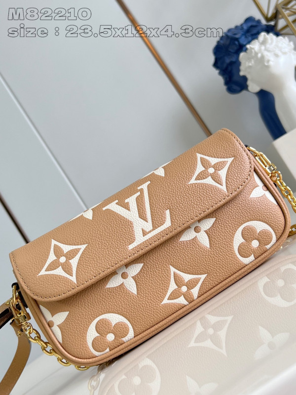 LOUIS VUITTON Wallet on Chain Ivy-23.5*12*4.3cm [M82210浅黄丝印] CELINE CHANEL ACCESSORIES LOEWE SHOES LOUIS VUITTON DIRO YSL OTHER BRAND HANDBAGS BALENCIAGA BOTTEGA VENETA GOYARD HERMES BURBERRY VALENTINO GUCCI FENDI MIUMIU CHLOE PRADA BVLGARI SUITCASE NEW ARRIVAL 