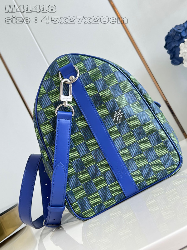 LOUIS VUITTON KEEPALL BANDOULI?RE 45 [M41418绿格] CELINE CHANEL ACCESSORIES LOEWE SHOES LOUIS VUITTON DIRO YSL OTHER BRAND HANDBAGS BALENCIAGA BOTTEGA VENETA GOYARD HERMES BURBERRY VALENTINO GUCCI FENDI MIUMIU CHLOE PRADA BVLGARI SUITCASE NEW ARRIVAL 