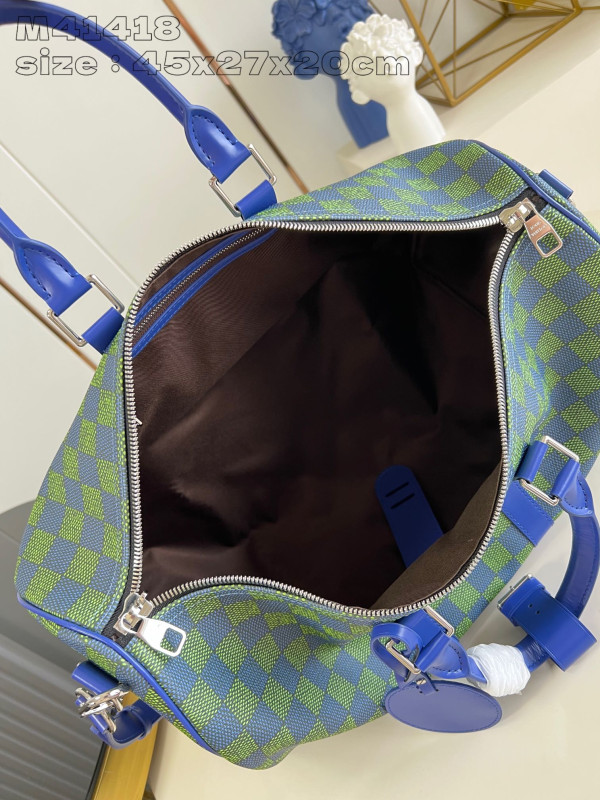 LOUIS VUITTON KEEPALL BANDOULI?RE 45 [M41418绿格] CELINE CHANEL ACCESSORIES LOEWE SHOES LOUIS VUITTON DIRO YSL OTHER BRAND HANDBAGS BALENCIAGA BOTTEGA VENETA GOYARD HERMES BURBERRY VALENTINO GUCCI FENDI MIUMIU CHLOE PRADA BVLGARI SUITCASE NEW ARRIVAL 