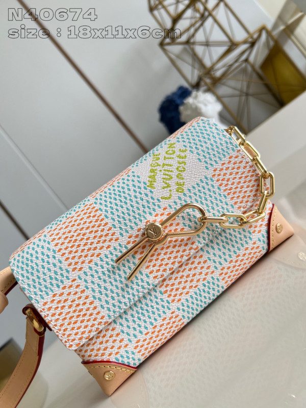 LOUIS VUITTON Steamer Wearable Wallet-18*11*6.5CM [N40674 -] CELINE CHANEL ACCESSORIES LOEWE SHOES LOUIS VUITTON DIRO YSL OTHER BRAND HANDBAGS BALENCIAGA BOTTEGA VENETA GOYARD HERMES BURBERRY VALENTINO GUCCI FENDI MIUMIU CHLOE PRADA BVLGARI SUITCASE NEW ARRIVAL 