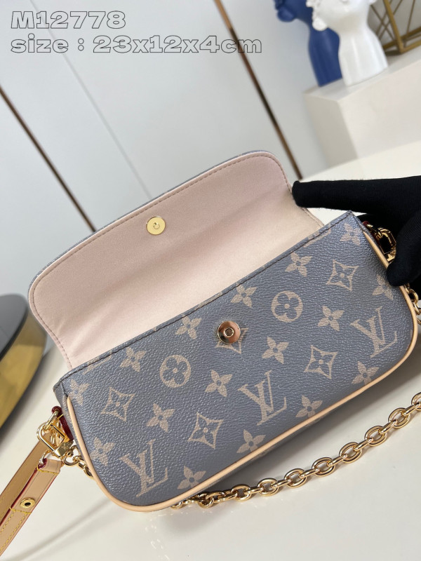 LOUIS VUITTON Wallet on Chain Ivy-23.5*12*4.3cm [M12778] CELINE CHANEL ACCESSORIES LOEWE SHOES LOUIS VUITTON DIRO YSL OTHER BRAND HANDBAGS BALENCIAGA BOTTEGA VENETA GOYARD HERMES BURBERRY VALENTINO GUCCI FENDI MIUMIU CHLOE PRADA BVLGARI SUITCASE NEW ARRIVAL 