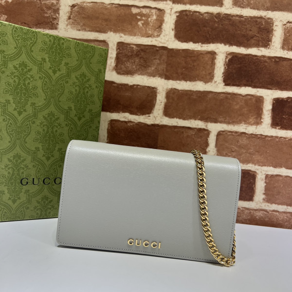 (image for) Gucci Chain wallet with Gucci script