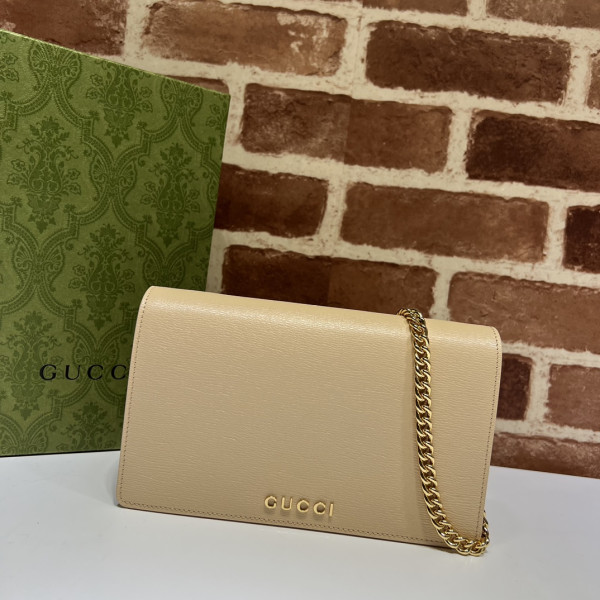 (image for) Gucci Chain wallet with Gucci script