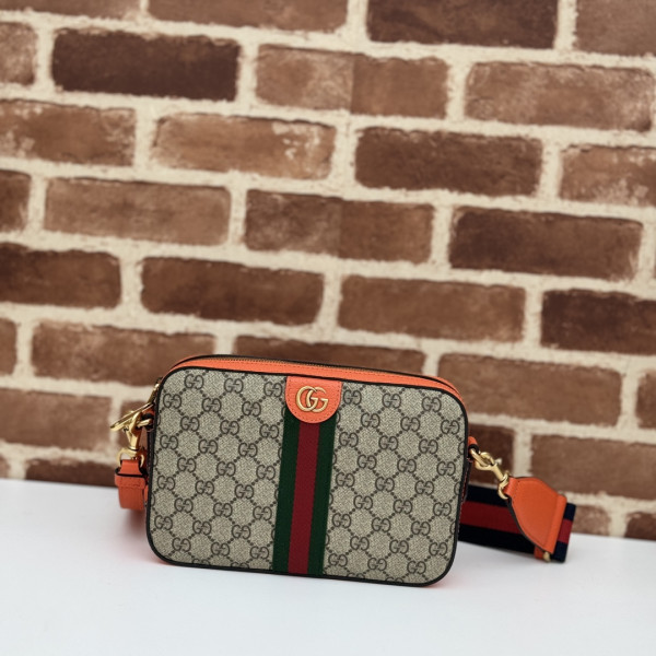 (image for) GUCCI OPHIDIA GG small CROSSBODY BAG-23.5*16*4.5CM
