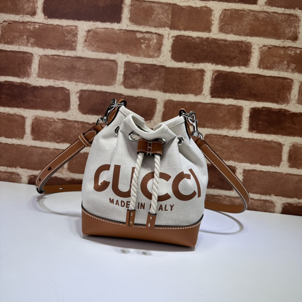 (image for) mini SHOULDER BAG WITH GUCCI PRINT-16*21*11CM