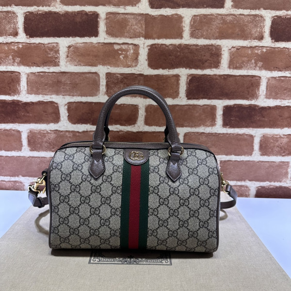 (image for) GUCCI OPHIDIA GG SMALL TOP HANDLE BAG