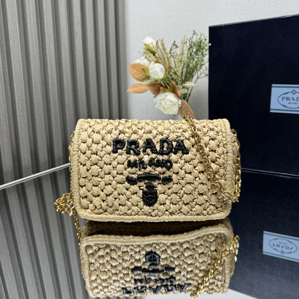 (image for) Prada Crochet shoulder bag