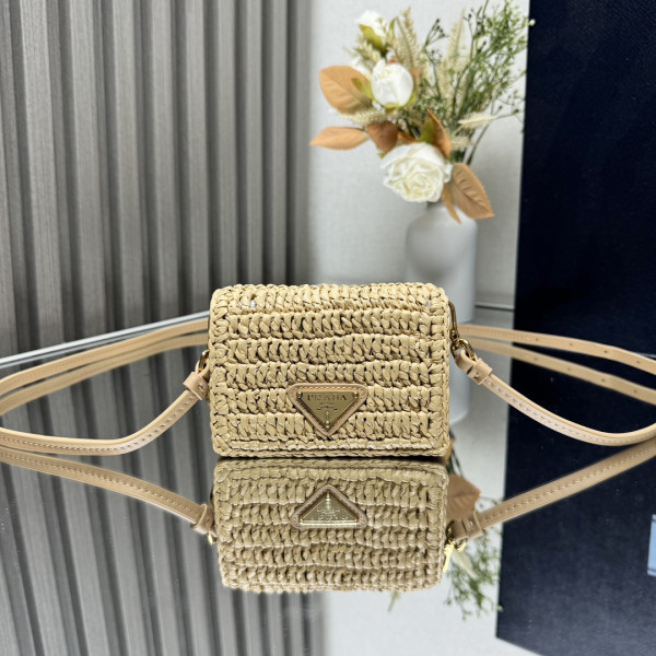 PRADA Cardholder with shoulder strap and crystals (image for) PRADA Cardholder with shoulder strap and crystals