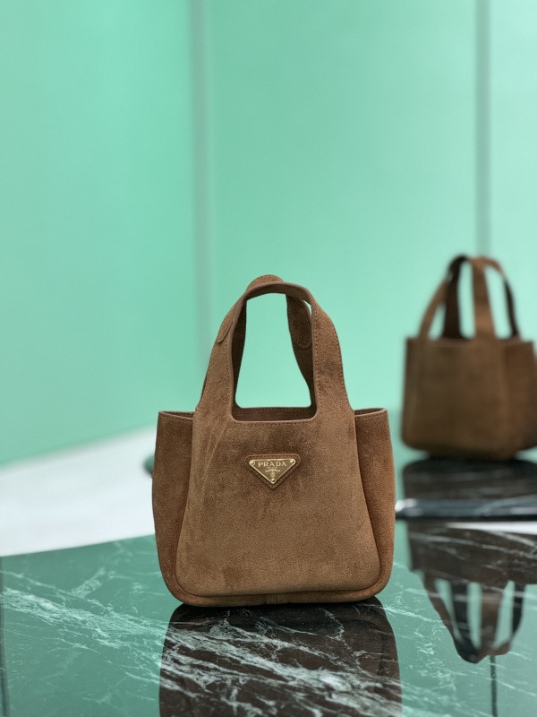 (image for) Prada Woolen Bucket Bag-18*15.5*10CM