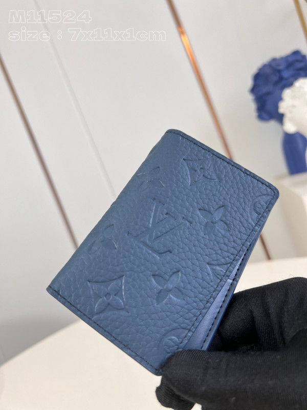 LOUIS VUITTON Pocket Organizer-7.5*11.1*1 cm [M11524蓝] CELINE CHANEL ACCESSORIES LOEWE SHOES LOUIS VUITTON DIRO YSL OTHER BRAND HANDBAGS BALENCIAGA BOTTEGA VENETA GOYARD HERMES BURBERRY VALENTINO GUCCI FENDI MIUMIU CHLOE PRADA BVLGARI SUITCASE NEW ARRIVAL 