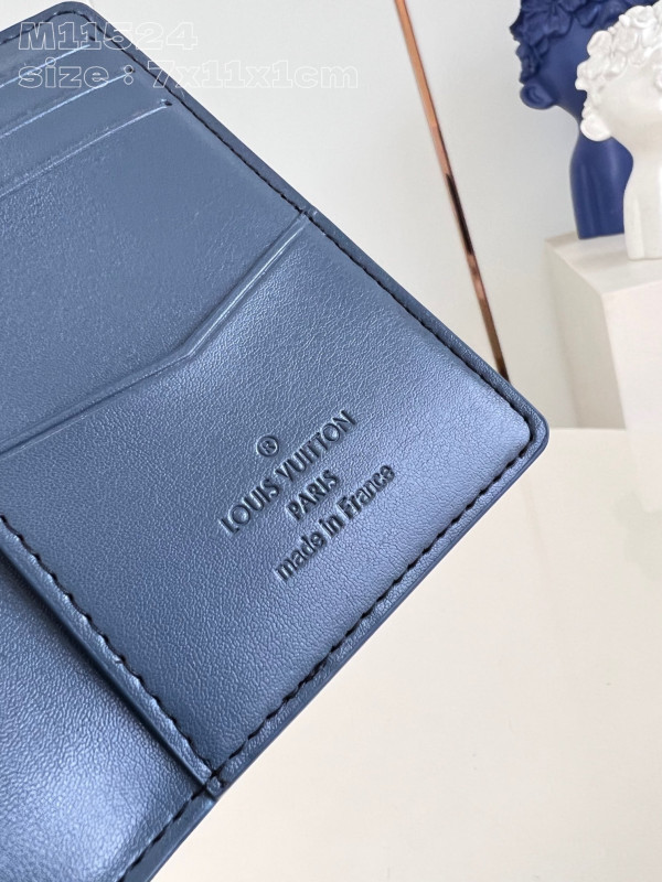 LOUIS VUITTON Pocket Organizer-7.5*11.1*1 cm [M11524蓝] CELINE CHANEL ACCESSORIES LOEWE SHOES LOUIS VUITTON DIRO YSL OTHER BRAND HANDBAGS BALENCIAGA BOTTEGA VENETA GOYARD HERMES BURBERRY VALENTINO GUCCI FENDI MIUMIU CHLOE PRADA BVLGARI SUITCASE NEW ARRIVAL 