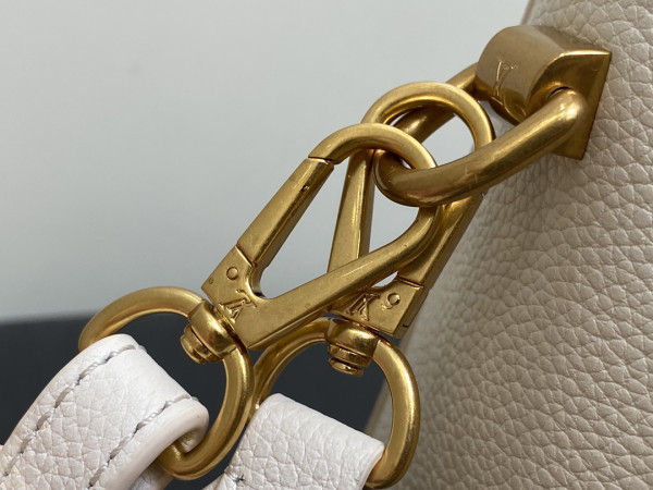 LOUIS VUITTON Soft Twist-27*19*9CM [M24639米白] CELINE CHANEL ACCESSORIES LOEWE SHOES LOUIS VUITTON DIRO YSL OTHER BRAND HANDBAGS BALENCIAGA BOTTEGA VENETA GOYARD HERMES BURBERRY VALENTINO GUCCI FENDI MIUMIU CHLOE PRADA BVLGARI SUITCASE NEW ARRIVAL 