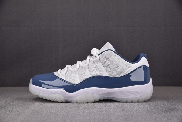 (image for) AIR JORDAN 11 LOW RETRO WHITE MIDNIGHT NAVY | FV5104-104