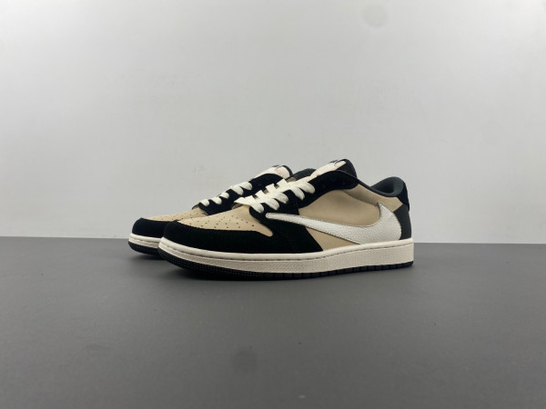 (image for) TRAVIS SCOTT X AIR JORDAN 1 LOW OG PALE VANILLA DM7866-201