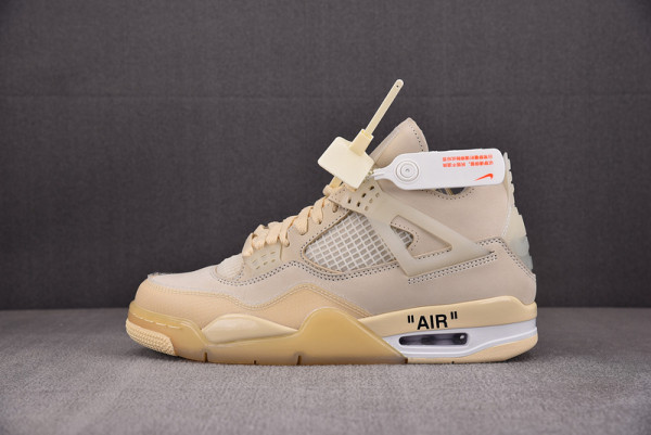 (image for) JORDAN 4 RETRO X OW SAIL CV9388-100