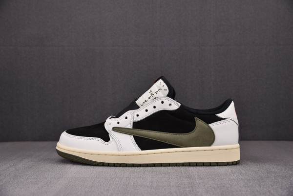(image for) TRAVIS SCOTT AIR JORDAN 1 LOW OG OLIVE WMNS DZ4137-106