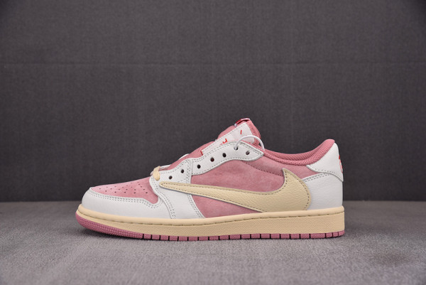 (image for) TRAVIS SCOTT X AIR JORDAN 1 LOW OG SHY PINK DM7866-600