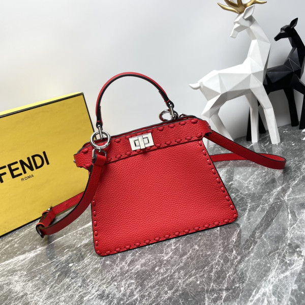 (image for) Fendi Peekaboo ISeeU Petite-20x11x15cm