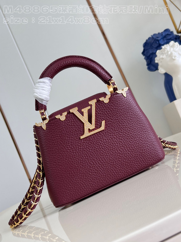 (image for) LOUIS VUITTON CAPUCINES MINI-21*14*8CM