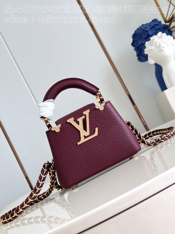 (image for) LOUIS VUITTON CAPUCINES nano-16*11*6.5CM