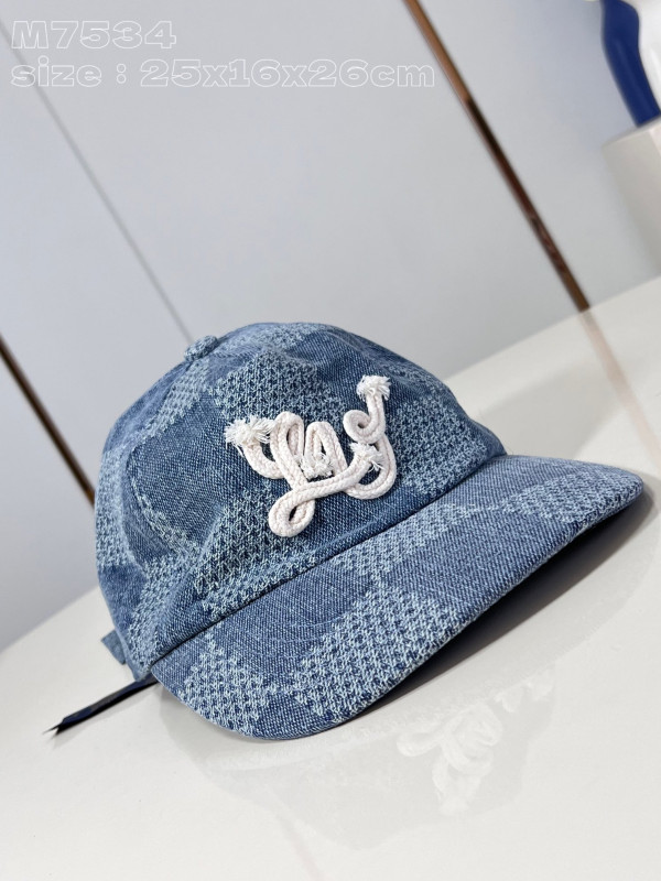 (image for) LOUIS VUITTON Damier Denim 3D CAP